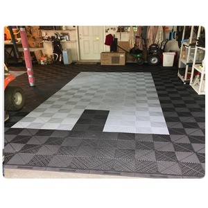 Modern <b>Plastic</b> PP Vinyl <b>Flooring</b> Tiles Wear and Anti-Slip Click Lock Installation for Garage Warehouse Modern Design - Product Image 5