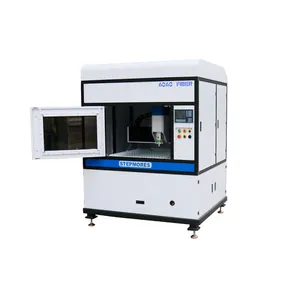 Metallfaser-Lasers chneid maschine 1500 Watt Messing Carbon Aluminium Cutter 600mm * 600mm Metall Lasers ch neider