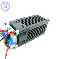 Modul Laser 12V 450nm 1.6W, titik titik titik biru, modul Laser untuk penerangan panggung