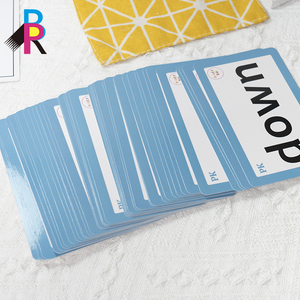 Tùy chỉnh đầy đủ màu sắc in ấn 54 dày giấy <span class=keywords><strong>Flashcards</strong></span> giáo dục nhận dạng động vật Tiếng Anh ngữ âm học tập cho trẻ em gia đình - Product Image 4