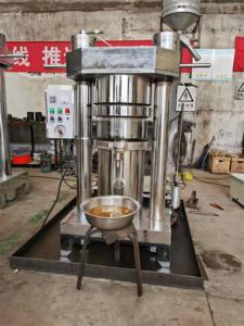 Công nghệ mới Máy ép dầu thủy lực lạnh ca cao đậu bơ vắt dầu mè Máy ép - Product Image 6