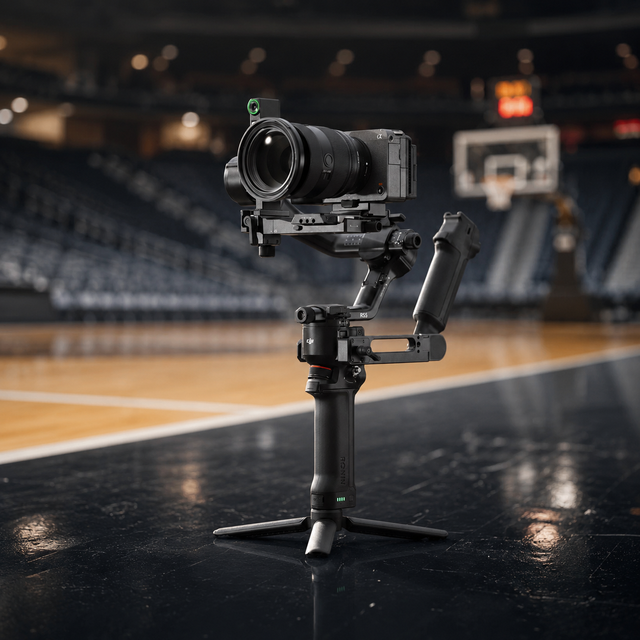 Gimbal for Camera RS 5 Set with Portable Support for Short Video Travel Recording Setup
