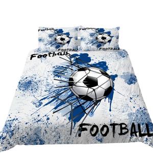 Hot Sale Polyester Microfiber Wholesale 3D <strong>Football</strong> Sports Print Bedding Set Bedroom Funny <strong>Duvet</strong> <strong>Cover</strong> - Product Image 5
