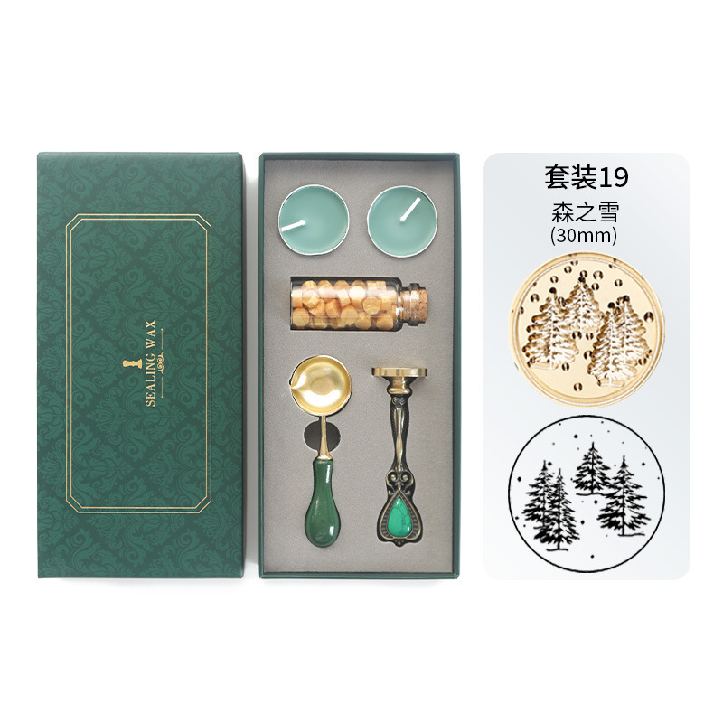 Dark Green Set 19 (Forest Snow)