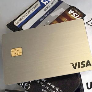 บัตรธุรกิจโลหะแบบกำหนดเองได้ RFID 13.56MHz ชิปชำระเงินแบบสลัก ช่องใส่ชิป แถบแม่เหล็ก แถบลายเซ็น แท็กขนาดเล็ก - Product Image 5