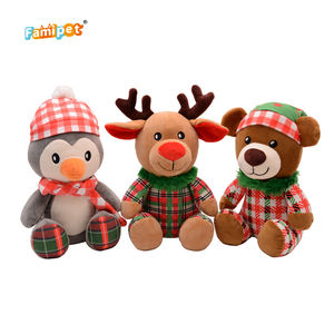 Famipet Fabricant Conception personnalisée Série de Noël Jouet en peluche doux et mignon pour enfants - Product Image 1