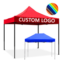 Tente de réception automatique robuste 3x3m, type dôme, pour salons professionnels, avec toile Oxford, idéale pour les événements sportifs