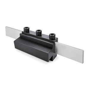 Portaherramientas de torno tipo abrazadera para corte y desbaste, vástago de 12 mm con cuchilla HSS de 3/4 pulgadas para torneado, ranurado y corte - Product Image 2