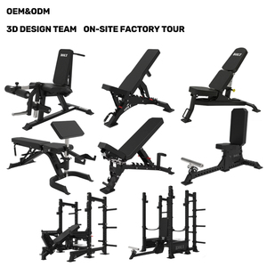 Bancs de musculation commerciaux multifonctionnels réglables, OEM/ODM, <span class=keywords><strong>banc</strong></span> d'entraînement polyvalent pour développés couchés, sit-ups, incliné, plat, décliné - Product Image 1