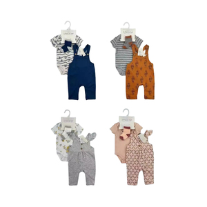 Tute e calzini di alta qualità per neonati tute e calzini per bambini 3 pezzi carino cartone animato vestito 0-18m per ragazzi e ragazze vestito morbido di cotone - Product Image 2