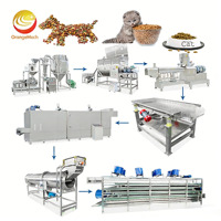 Ligne de production automatique d'aliments pour animaux Machine de production d'aliments pour poissons, chats et chiens Usine d'alimentation de volaille pour bovins, poulets et porcs