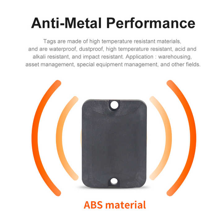 Fonkan Max 230°C UHF RFID Anti-Metal Tag for Asset Management