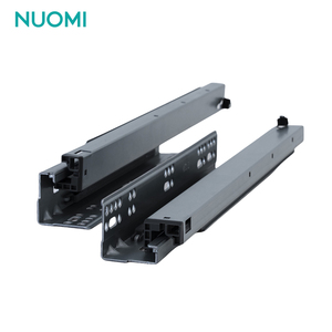 Nuomi Meka giấu đồng bộ giảm xóc Ngăn kéo trượt đường sắt hướng dẫn nhiệm vụ nặng nề mở rộng đầy đủ mềm đóng undermount Ngăn kéo trượt - Product Image 4