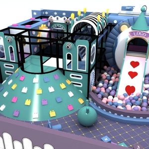 Aire de jeux intérieure commerciale pour enfants, équipement de terrain de jeu moderne sur mesure pour grands enfants, fabriqué en usine - Product Image 5