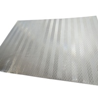 Rouleaux de vinyle réfléchissant prismatique en PVC pour impression éco-solvant Matériel écologique et éco-sensible