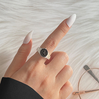 VKME – bague en forme de montre pour femmes et hommes, nouveau Design de mode, bijoux en gros, 2022