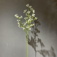 Künstliche Schleierkraut-Blumensträuße Naturgetreue Weiße Schleierkraut-Blumen für Hochzeitsdekoration