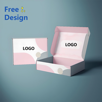 Cajas de Embalaje de Cartón Corrugado para Comercio Electrónico con Logotipo Personalizado en Relieve, Hechas con Materiales Reciclados Biodegradables, Venta al Por Mayor