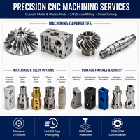 Boîtier de réducteur de précision en alliage d'aluminium usiné sur mesure par CNC, composants d'axe, raccords de transmission non standard