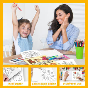 Livre <span class=keywords><strong>de</strong></span> coloriage transfrontalier 40 peintures simples et audacieuses Nouveau produit pour adultes et enfants fabriqué à partir <span class=keywords><strong>de</strong></span> papier durable - Product Image 5
