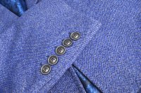 Manteau en laine haut de gamme pour homme, classique, à simple boutonnage, sur mesure