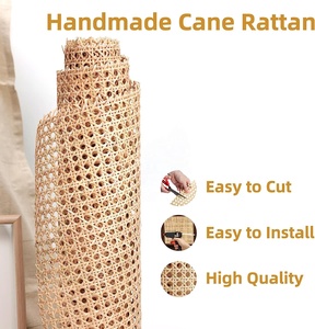1/2 Natuurlijke Rotin Cane Peel Rattan Webbing Grondstof Weefsel Rattan Rol voor Rattan Opbergdoos - Product Image 3