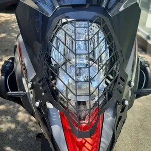 Protection de phare, grille de protection pour <span class=keywords><strong>SUZUKI</strong></span> Vstrom V-STORM <span class=keywords><strong>650</strong></span> XT DL650 2017 <span class=keywords><strong>2018</strong></span> 2019 2020 2021 2022 2023 2024 - Product Image 1