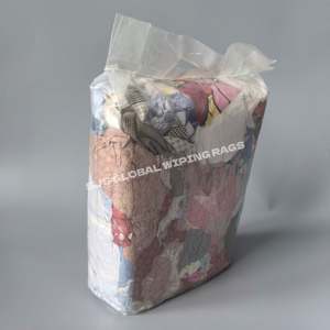 Trapos de Limpieza de Algodón de Colores Variados, Sin Pelusa, para Uso Marino - Product Image 1