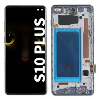 Écran OLED avec châssis pour téléphone portable Samsung S10 Plus 5G, assemblage TFT LCD 100 % original, garantie 1 an, écran LCD
