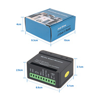 Penerima WiFi Gerbang Garasi Giant S6Pro 2.4GHz Bahan ABS Satu Kanal 10-30V DC AC Modern Tahan Lama untuk Motor Gerbang Otomatis