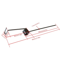 Ressort de torsion enroulé en acier inoxydable OEM pour semoir, roue fermée de précision, accessoires de machines agricoles, vente en gros