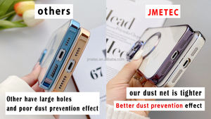 Placage magnétique de luxe galvanoplastie CD motif couverture en Silicone étui Transparent <span class=keywords><strong>pour</strong></span> <span class=keywords><strong>iPhone</strong></span> 14 Pro <span class=keywords><strong>13</strong></span> 17 Pro Max - Product Image 2