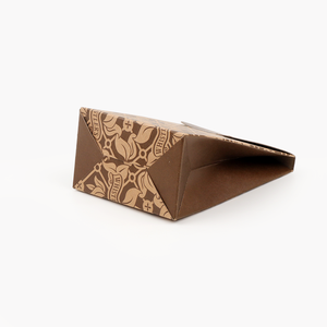 Phân hủy sinh học tùy chỉnh in sô cô la Kraft tự niêm phong các tông có thể gập lại cứng nhắc túi bánh mì giấy với cửa sổ - Product Image 3