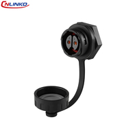 Connecteur circulaire d'alimentation étanche IP68 CNLINKO YM20 2-14 broches, prise aviation en plastique M20, connecteur électrique industriel
