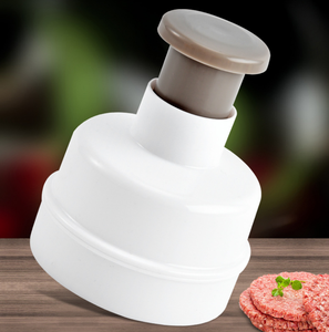 อุปกรณ์ทำสเต็กบาร์บีคิวกลางแจ้งแบบ DIY แม่พิมพ์แบบกดเนื้อเบอร์เกอร์แบบพกพา - Product Image 2