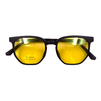 Lunettes de soleil polarisées classiques de haute qualité avec clip magnétique Ultem, montures de lunettes unisexes, verres TAC, matériau TR90, logo personnalisé