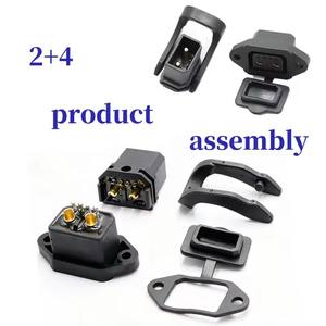 Konektor D-Tap DTAP 2+6 Pin, Soket Pengisi Daya Sepeda Listrik, Konektor Pria Wanita untuk Pengisi Daya Baterai - Product Image 6