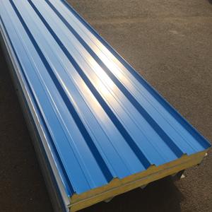 <span class=keywords><strong>Isolation</strong></span> en laine de roche, panneau sandwich pour toiture de maison préfabriquée, ignifuge 120 minutes, matériau de construction - Product Image 3