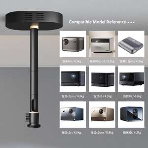 Support de projecteur Supports de <span class=keywords><strong>plafond</strong></span> pratiques Plusieurs appareils Contrôle mécanique 48cm Capacité de 15kg pour projecteurs lourds - Product Image 6