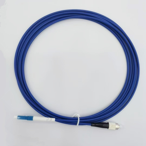 Cable de Fibra Óptica Monomodo Blindado LC UPC a FC UPC G652A1 Azul Antirroedores Simplex para Armario de Red - Product Image 6