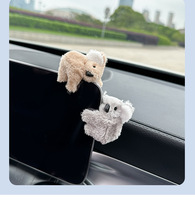 Accessoires intérieurs, décoration de la console centrale, décoration du rétroviseur, petite poupée koala créative avec rembourrage en coton PP