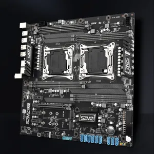 Wholesaler X99 Dual Z8 Motherboard DDR4 256GB LGA2011-3 E-ATX Ram 256GB Motherboard in stock