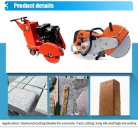 Piringan Granit Pemotong Halus dengan Cakram Berlian untuk Pasar Eropa, Dilas Frekuensi Tinggi, Pengelasan Laser, 140, 144, 230mm, 12-16 inci
