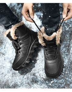 2024 nuovo popolare di grandi dimensioni scarpe <span class=keywords><strong>da</strong></span> uomo Shearling resistente all'acqua scarponi invernali <span class=keywords><strong>neve</strong></span> termica cotone pelle di pecora <span class=keywords><strong>da</strong></span> passeggio <span class=keywords><strong>per</strong></span> le ragazze - Product Image 6
