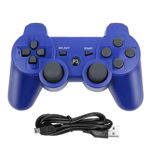 Gamepad Nirkabel Warna-warni untuk PS3, Joystick Pengontrol Game, Manette Joypad, Remote Pengontrol Game dengan Motor Getar - Product Image 6