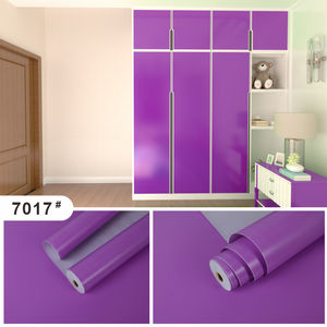 Papier PVC imperméable Décoration de la maison Peler et coller Revêtement mural Papiers peints auto-adhésifs Matt - Product Image 6