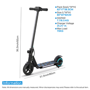 Trottinette Électrique Intelligente QK-S31 pour Adolescents, Légère, 2 Roues, Vitesse 16km/h, Autonomie 5-8km, Système de Freinage Double Sécurité, Certifiée CE RoHS, Fabrication OEM ODM - Product Image 3