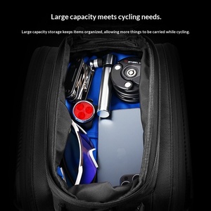 Alforja Trasera <span class=keywords><strong>para</strong></span> <span class=keywords><strong>Bicicleta</strong></span>, Impermeable, Bolsa <span class=keywords><strong>de</strong></span> Equipaje <span class=keywords><strong>para</strong></span> <span class=keywords><strong>Bicicleta</strong></span> <span class=keywords><strong>de</strong></span> Montaña, Modelo A8, Accesorios - Product Image 2