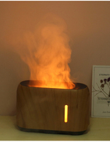 Appareil intelligent Volcan Huile essentielle Aromathérapie 3d Flamme Parfum Diffuseur Aroma Diffuseur Lumière LED humidificateur d'air avec Flamme