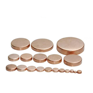 Capuchon de tube en <span class=keywords><strong>cuivre</strong></span> rouge de qualité supérieure, couvercle d'étanchéité moulé haute pression de qualité réfrigération pour tuyaux en <span class=keywords><strong>cuivre</strong></span> de 6 mm à 133 mm - Product Image 3